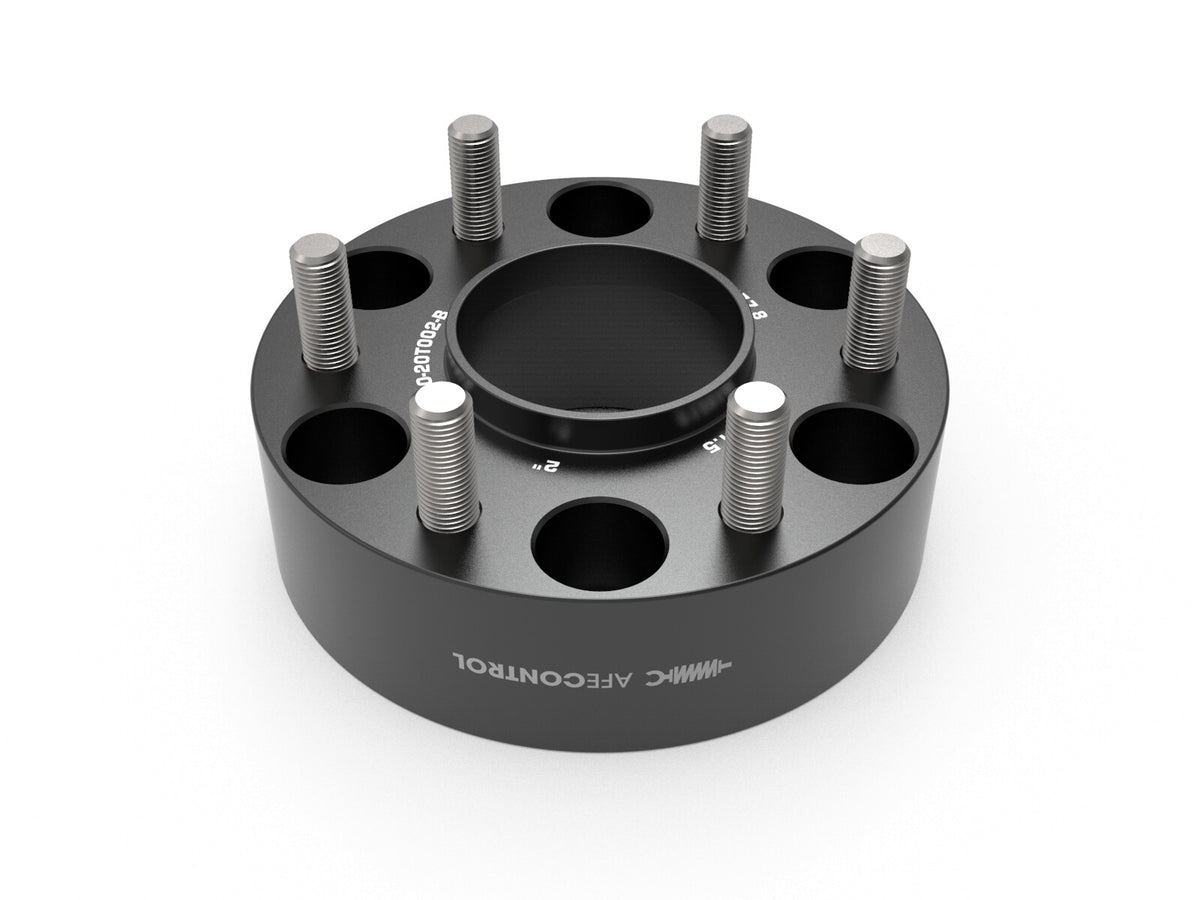 aFe Control Billet Aluminum Wheel Spacers Ram 1500 (Dt) 19-26 6x5.5mm, Cb 77.8mm, 2 Inch Thickness