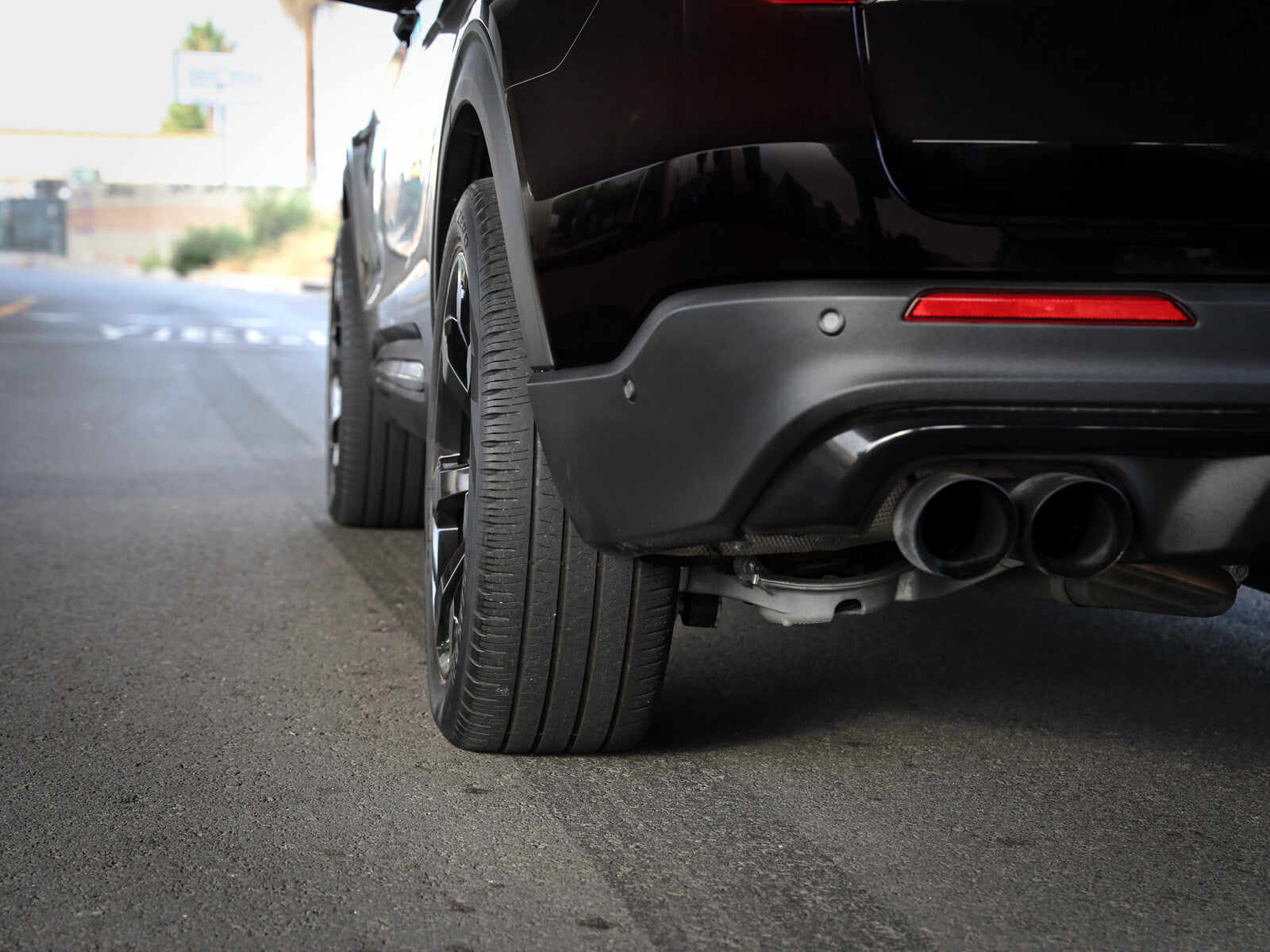 aFe Control Billet Aluminum Wheel Spacers Ford Explorer St 20-26 5x114.3, Cb 70.5mm, 1-1/4 Inch Thickness