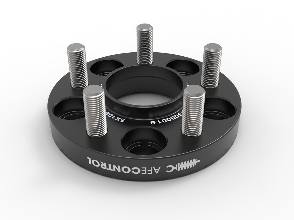 aFe Control Billet Aluminum Wheel Spacers Ford Edge St 20-24 5x108, Cb 63.4mm, 20mm Thickness