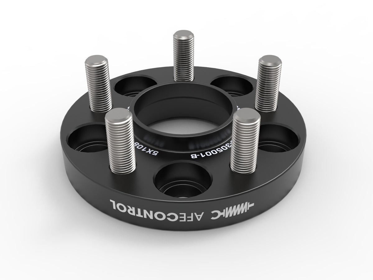 aFe Control Billet Aluminum Wheel Spacers Ford Edge St 20-24 5x108, Cb 63.4mm, 20mm Thickness