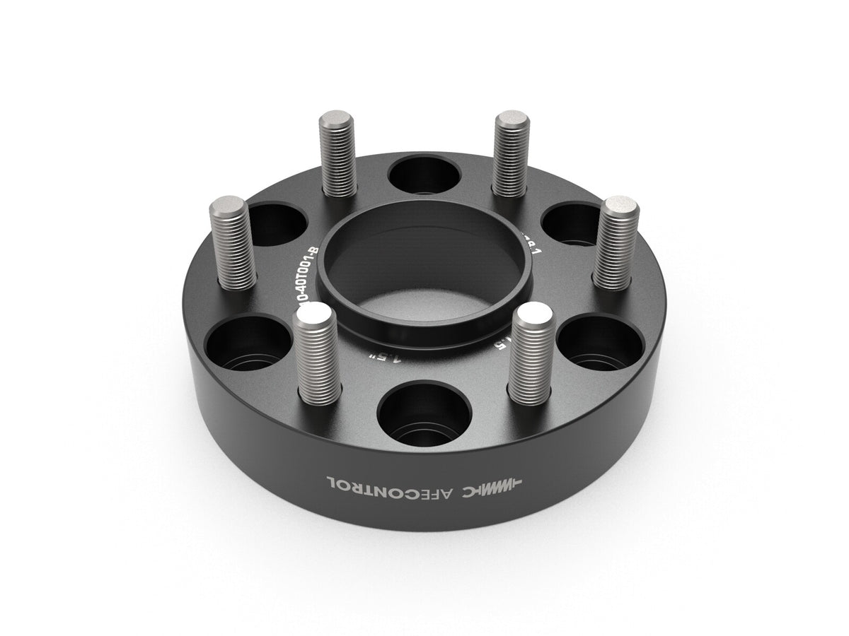 aFe Control Forged Aluminum Wheel Spacers Chevrolet 1500 19-26 6x5.5mm, Cb 78.1mm, 1-1/2 Inch Thickness