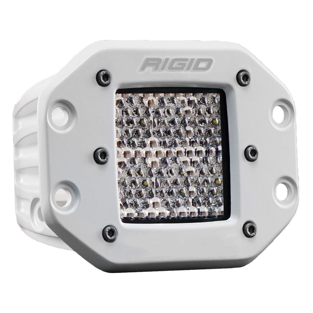 White D-Series Pro Diffused Flush Mount RIGID Industries