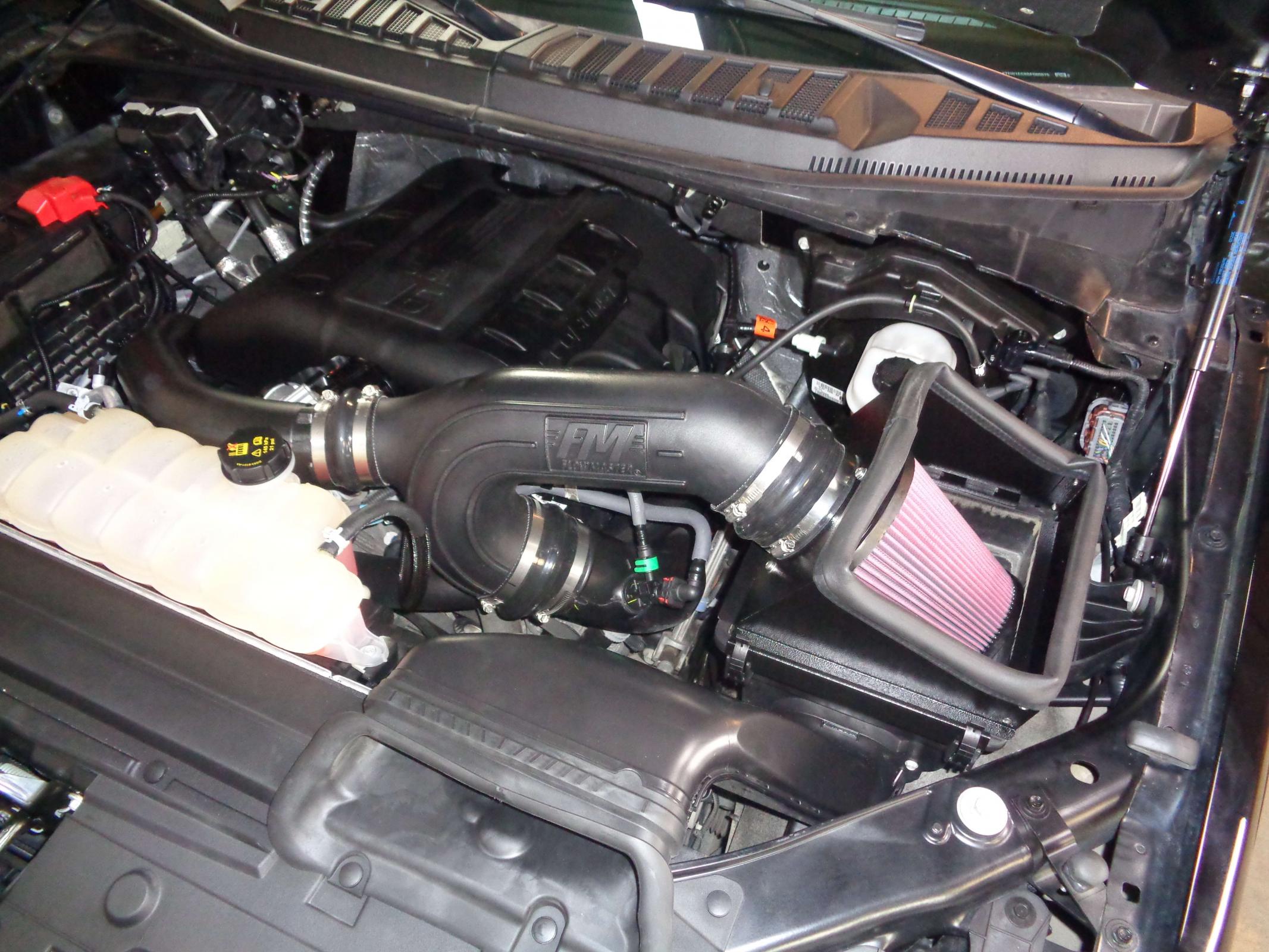 Delta Force Performance Air Intake Carb Compliant Fits 2015-2016 Ford F-150 With 3.5L Ecoboost Engine, 2015-2017 F-150 With 2.7L Ecoboost Engine Carb Compliant Under Eo # D-698-7 Flowmaster