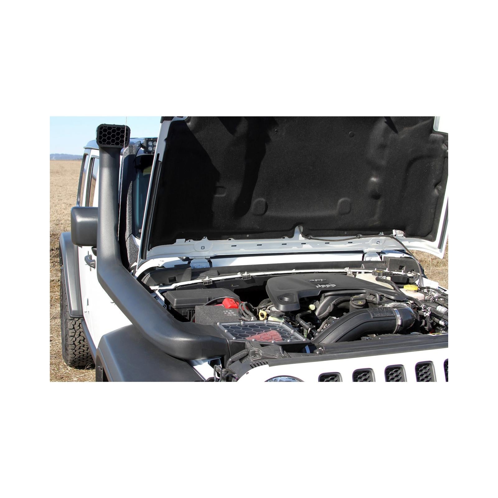 Delta Force Performance Air Intake Fits 2018-2025 Jeep Wrangler Jl/Jlu Models With 3.6L Engine & 2020-2025 Jeep Gladiator Trucks With The 3.6L Engine Carb Eo # D-698-10 Compliant For 2018-2020 Wranglers And 2020 Gladiator 3.6L Flowmaster