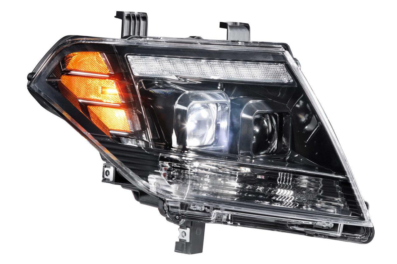 Morimoto XB Hybrid LED Headlights: Nissan Frontier (09-20) (Pair - ASM) - Apollo Optics