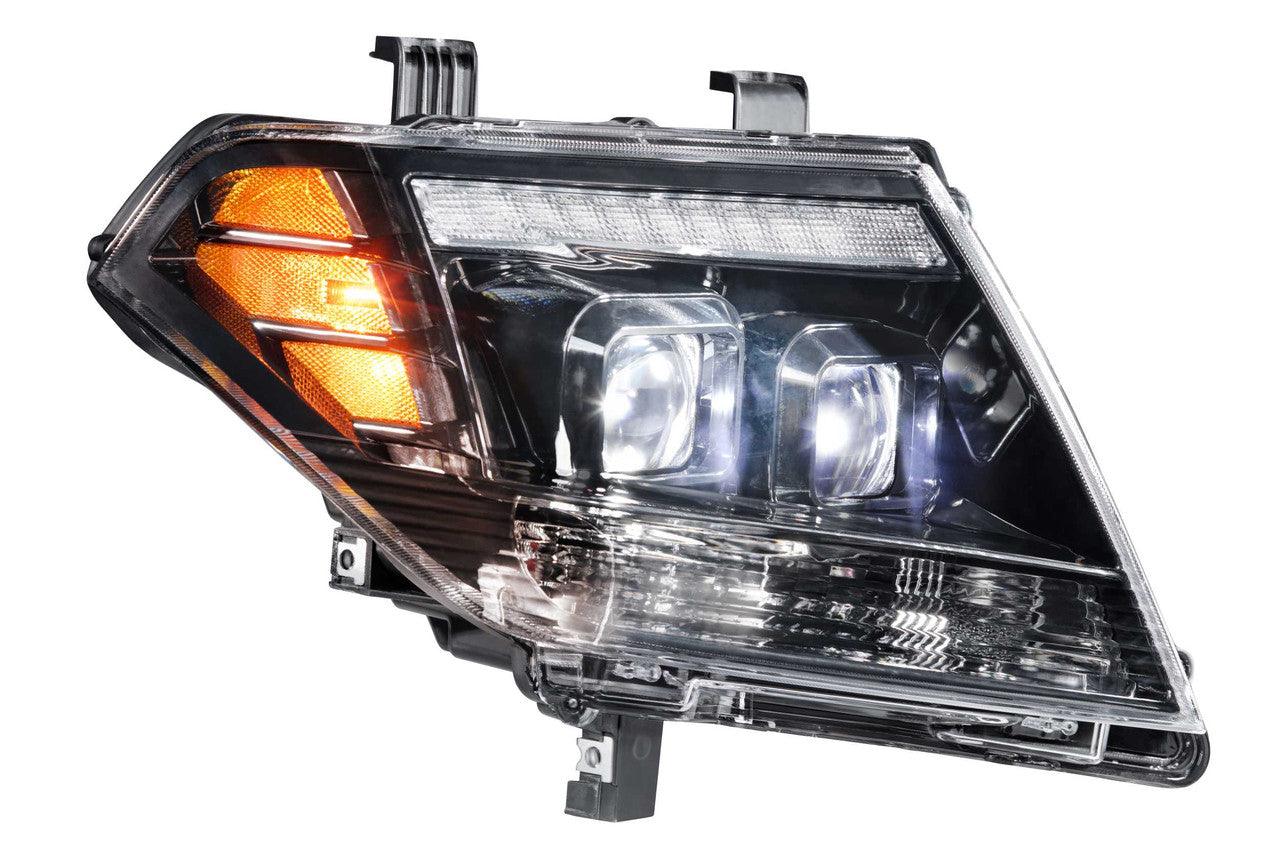 Morimoto XB Hybrid LED Headlights: Nissan Frontier (09-20) (Pair - ASM) - Apollo Optics