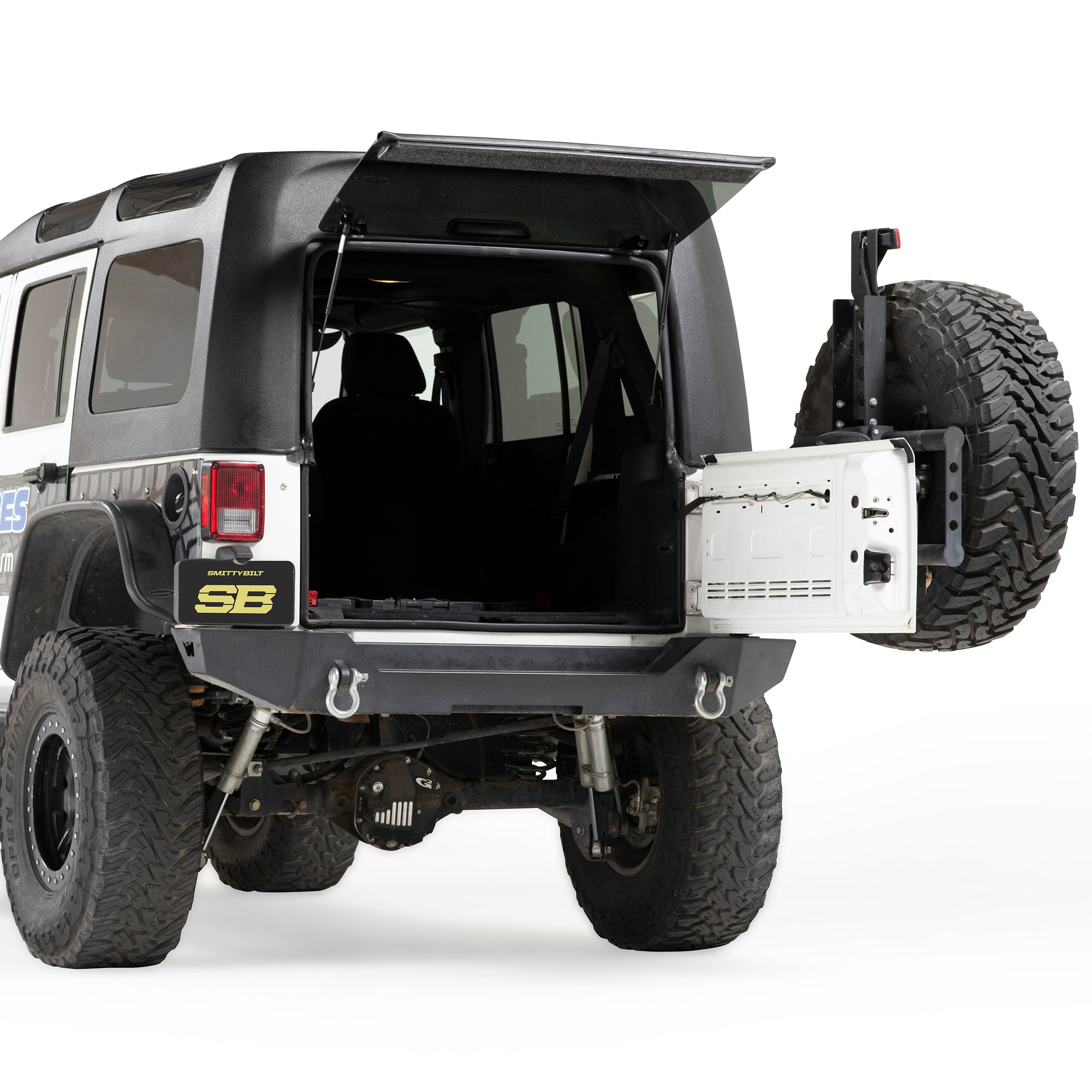 Safari Hard Top Black 2007-2018 Jeep Wrangler 4 Doors Smittybilt