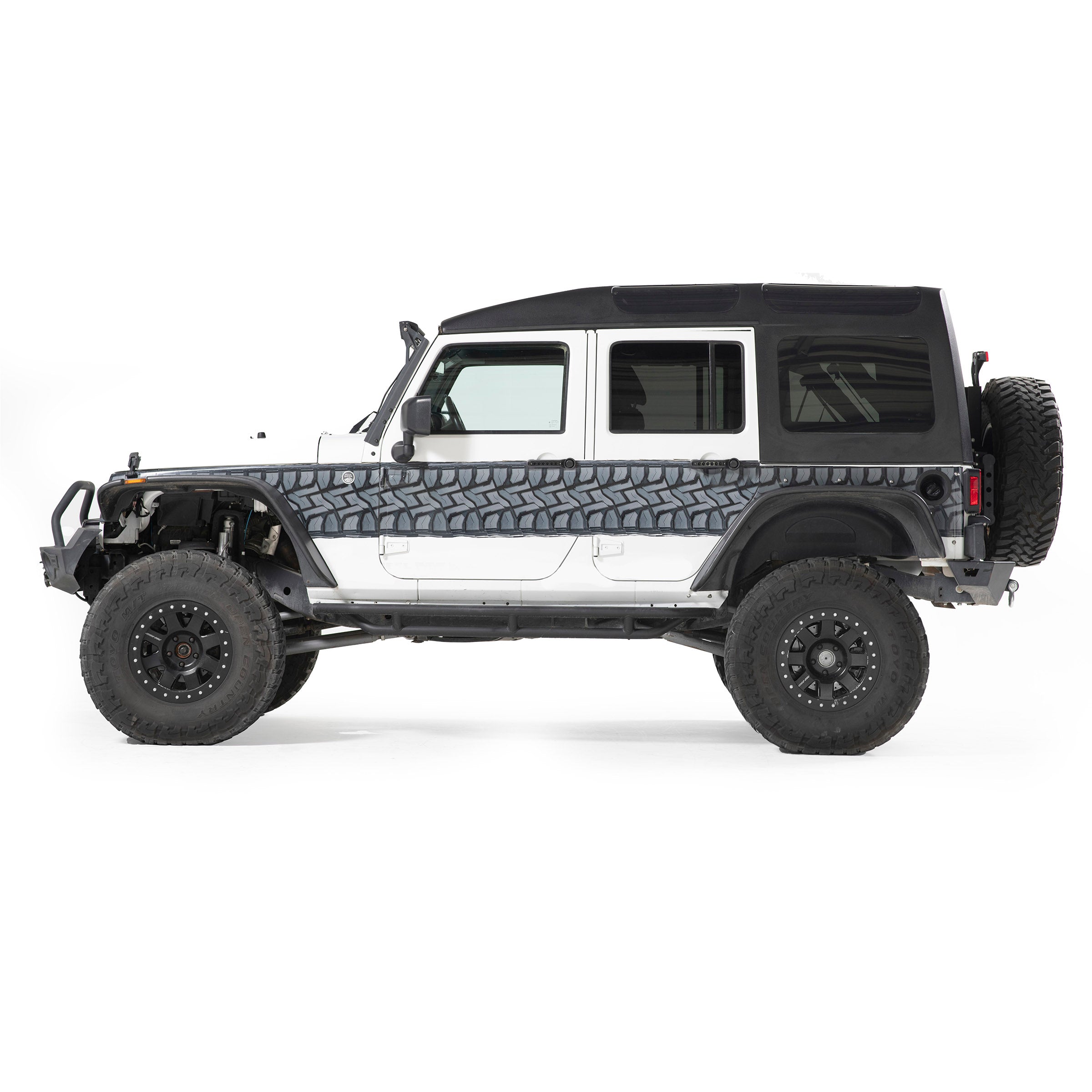 Safari Hard Top Black 2007-2018 Jeep Wrangler 4 Doors Smittybilt