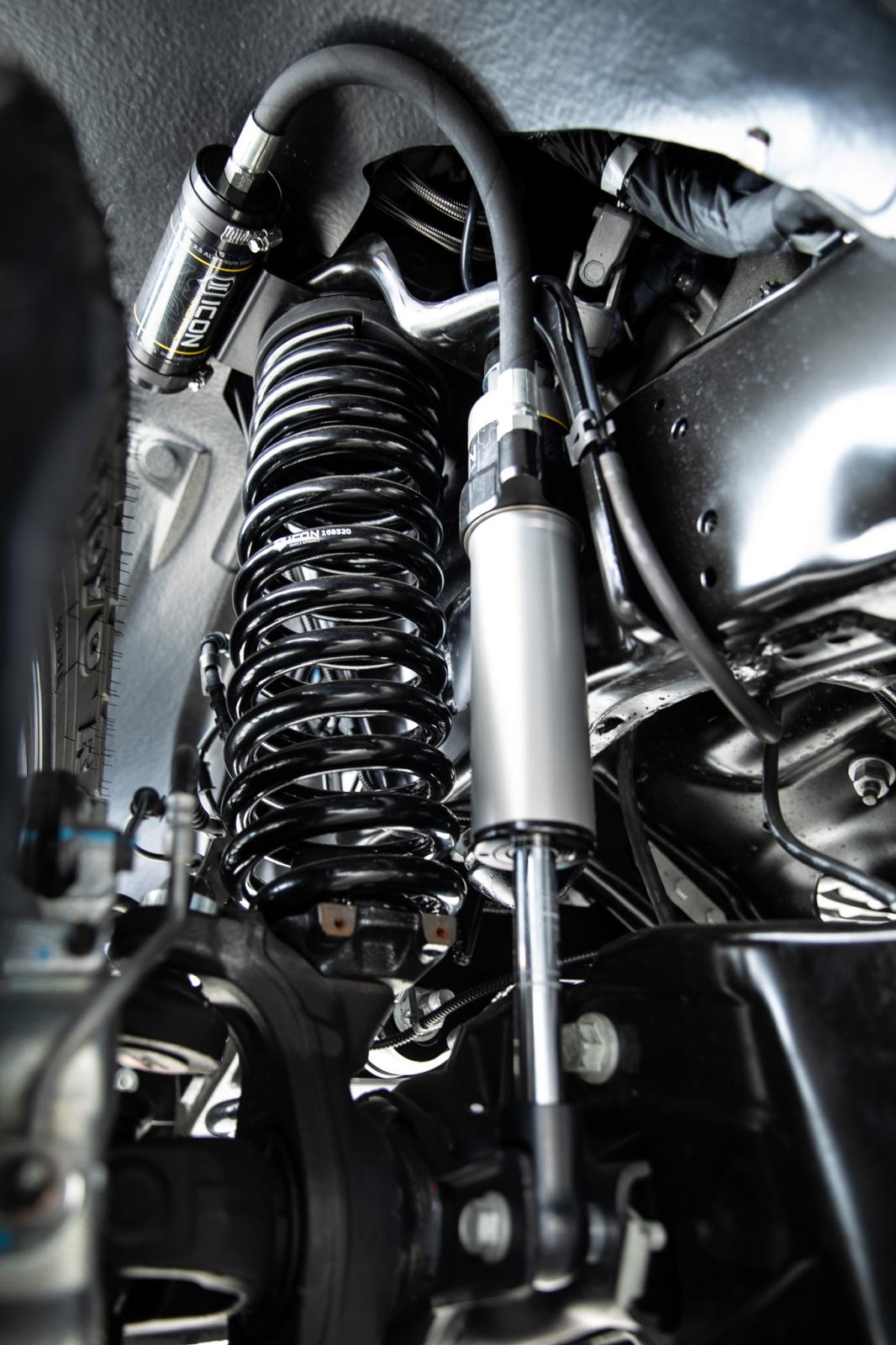 2023-2025 Ford F-250/F-350 Super Duty 4WD Diesel 2.5 Inch Lift Front Dual Rate Coil Spring Kit Icon Vehicle Dynamics