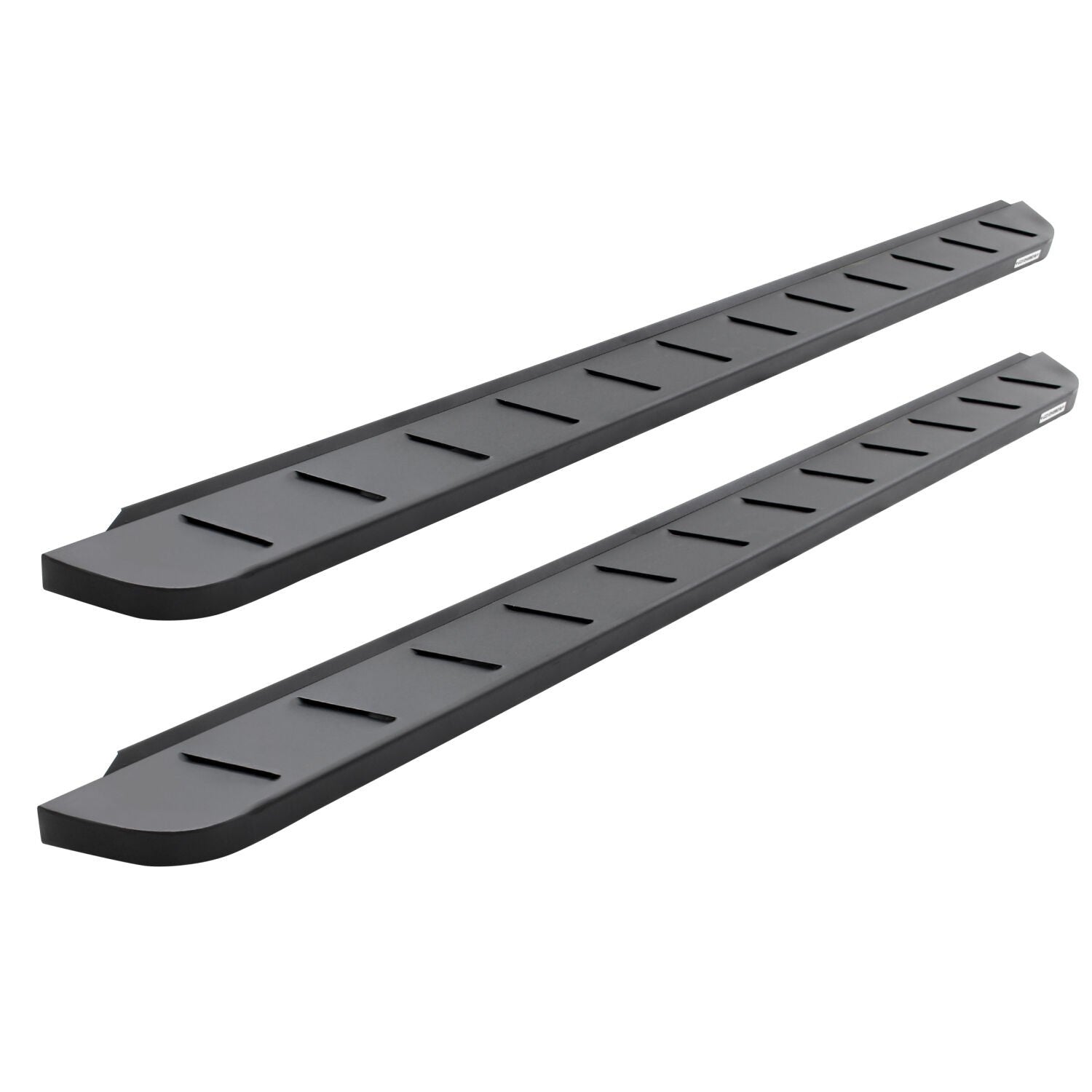 RB10 Running Boards With Mounting Brackets & 2 Pairs of Drop Steps Kit Textured Black 2004-2014 Ford F-150 Go Rhino