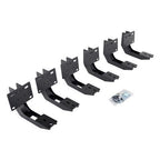 RB10/RB20 Running Boards Mounting Brackets Only Textured Black 2019-2026 Ram 1500 Go Rhino