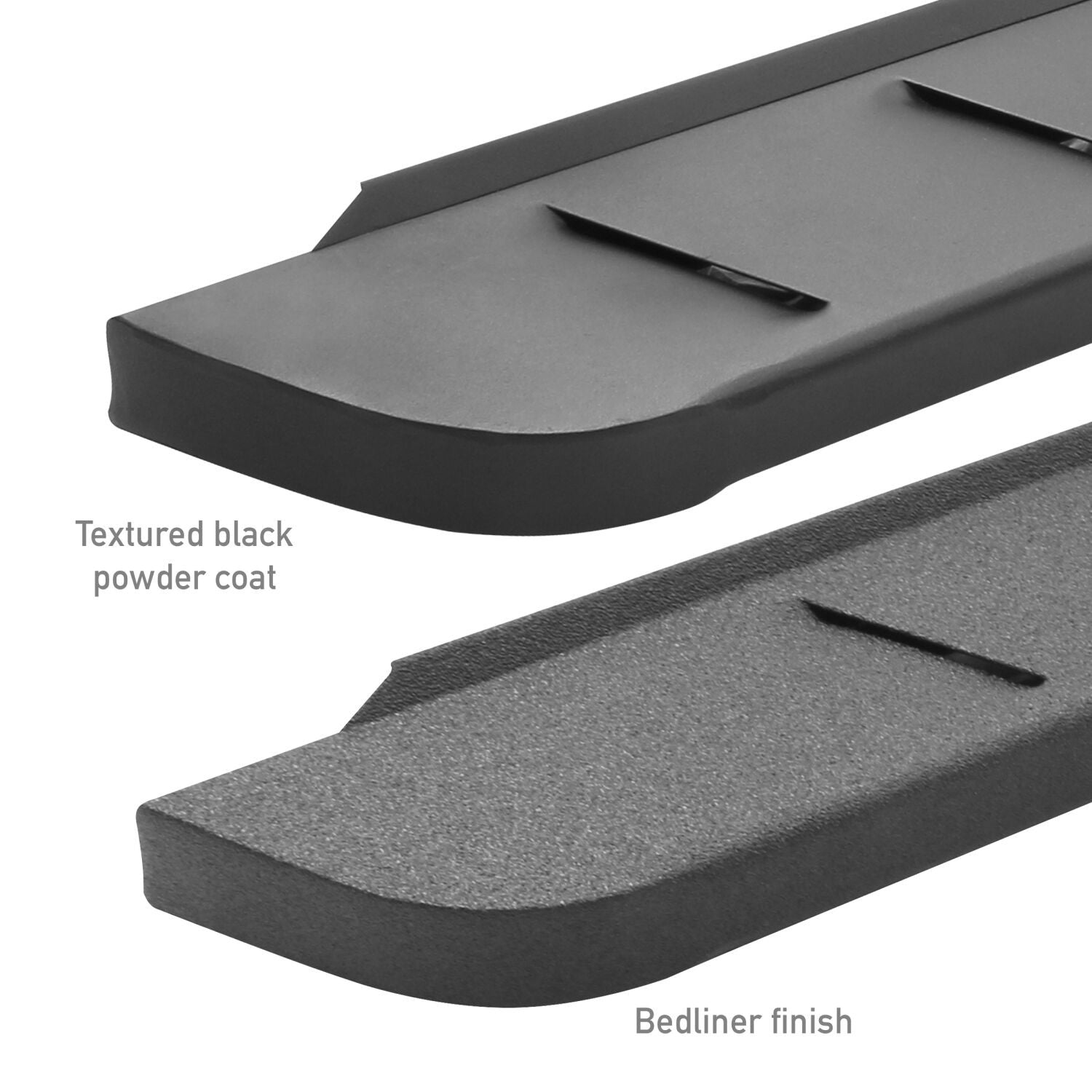 RB10 Running Boards With Mounting Brackets Protective Bedliner Coating 2019-2026 Ram 1500 Extended Cab Go Rhino