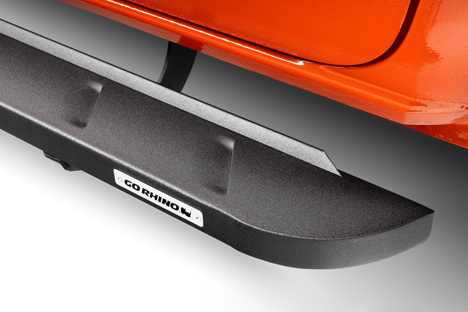 RB10 Slim Line Running Boards W/Brackets Textured Black 2024-2026 Toyota Tacoma Go Rhino