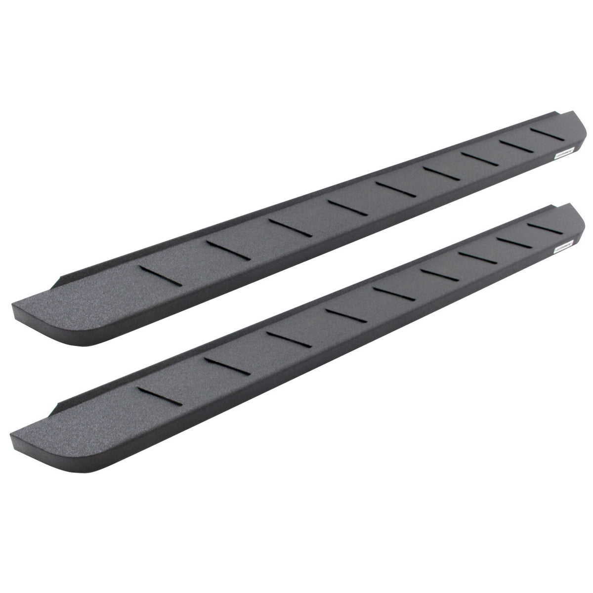 RB10 Running Boards With Mounting Brackets & 2 Pairs of Drop Steps Kit Protective Bedliner Coating 2018-2026 Jeep Wrangler JL Go Rhino