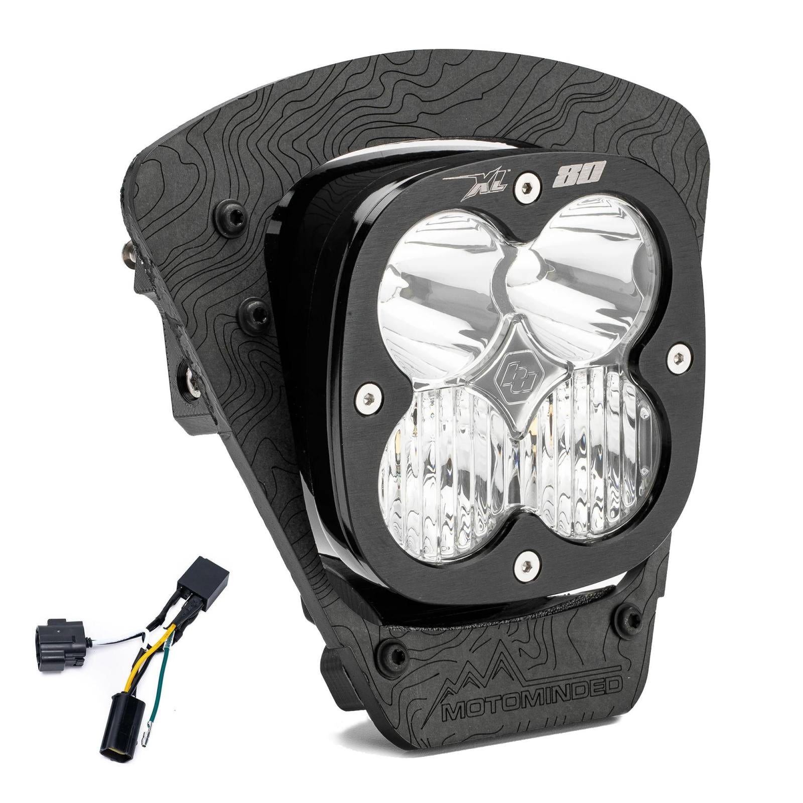 Gas XL80 (D/C) LED Headlight Kit w/ Hi-Low Harness 2024-2025 Gas ES