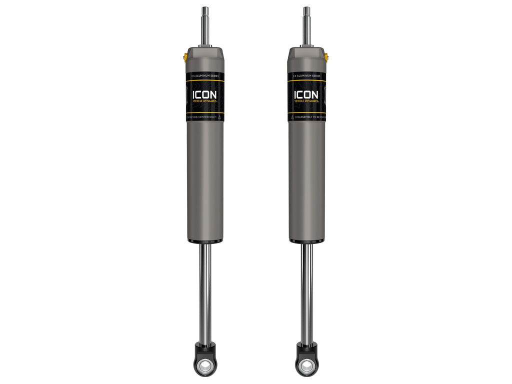 2005-2025 Ford F-250/F-350 Super Duty 4WD 7 Inch Lift Front V.S. 2.5 Aluminum Series Shock Absorbers Internal Reservoir Pair Icon Vehicle Dynamics
