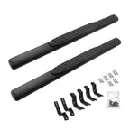 4 Inch OE Xtreme SideSteps With Mounting Bracket Kit Textured Black 2009-2025 Dodge Ram 150/2500/3500 Go Rhino