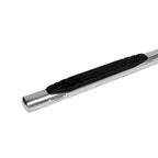 4 Inch OE Xtreme SideSteps With Mounting Bracket Kit Polished Stainless Steel 2021-2025 Ford Bronco 2 Door Go Rhino