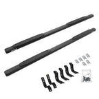 4 Inch OE Xtreme Side Steps with Mounting Brackets Kit Textured Black 2017-2026 Ford F-250/F-350 Go Rhino