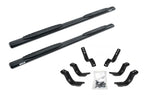 4 Inch OE Xtreme SideSteps With Mounting Bracket Kit Textured Black 2022-2026 Toyota Tundra Extended Cab Go Rhino