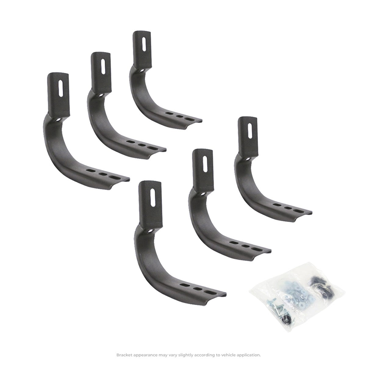 OE Xtreme Side Steps Mounting Brackets Only Textured Black 2019-2026 Ram 1500 Go Rhino