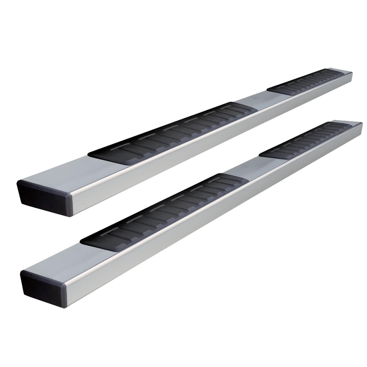 6 Inch OE Xtreme II SideSteps With Mounting Bracket Kit Polished Stainless Steel 2022-2026 Toyota Tundra Extended Cab Go Rhino