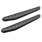 RB20 Running Boards With Mounting Brackets & 2 Pairs of Drop Steps Kit Protective Bedliner Coating 2019-2026 Ford Ranger Go Rhino