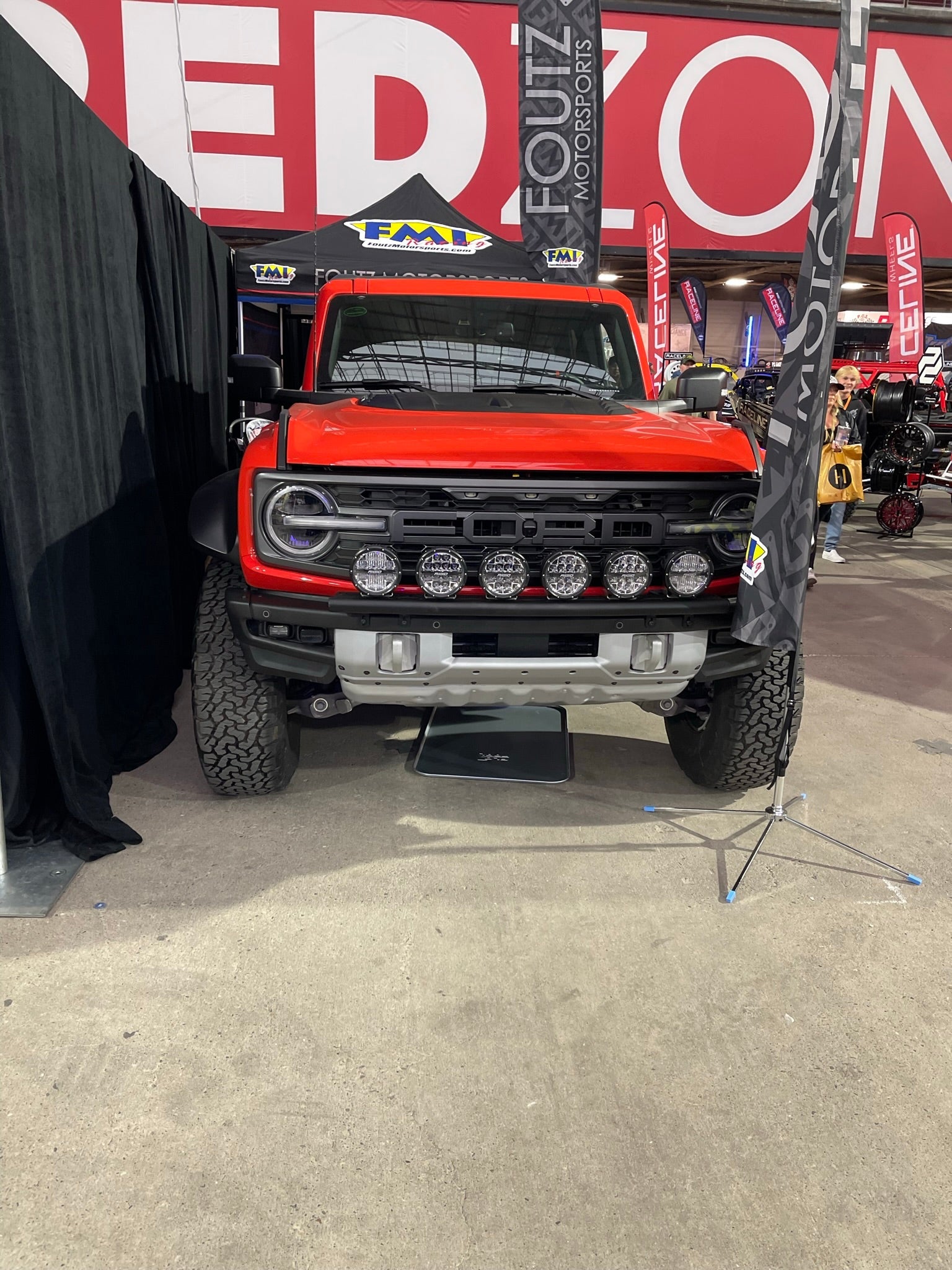 Foutz Motorsports Front Light Mount Kit for Stock Bumper 2022-2026 Ford Bronco Raptor