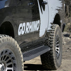 RB20 Running Boards With Mounting Brackets Protective Bedliner Coating 2009-2010 Dodge Ram 1500/2500/3500 Go Rhino