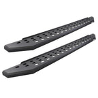 RB20 Running Boards With Mounting Brackets Textured Black 2021-2025 Ford Bronco 2 Door Go Rhino