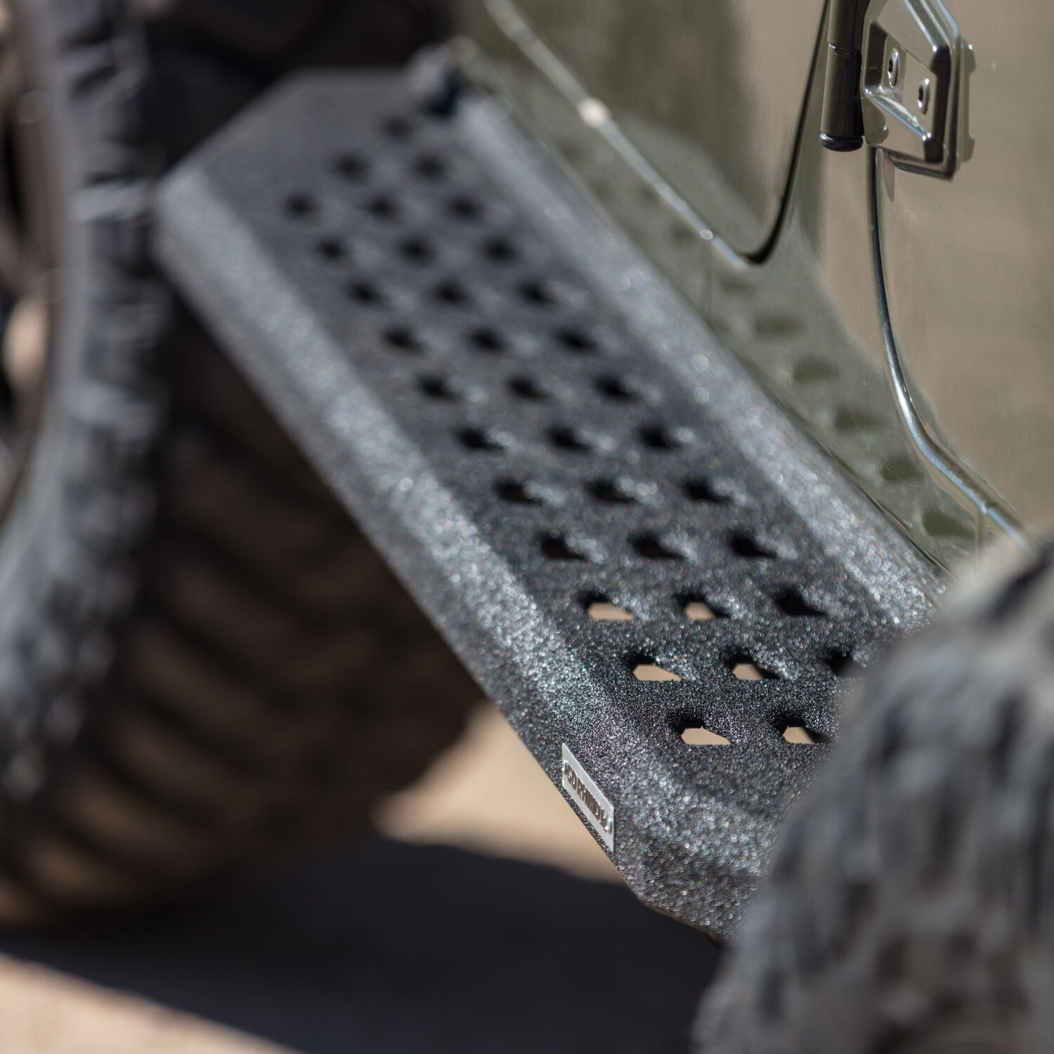 RB20 Running Boards With Mounting Brackets Protective Bedliner Coating 2021-2025 Ford Bronco 2 Door Go Rhino