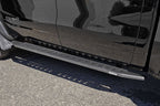 RB10 Slim Line Running Boards With Mounting Brackets Angled Protective Bedliner Coating 2019-2026 Ram 1500 Go Rhino