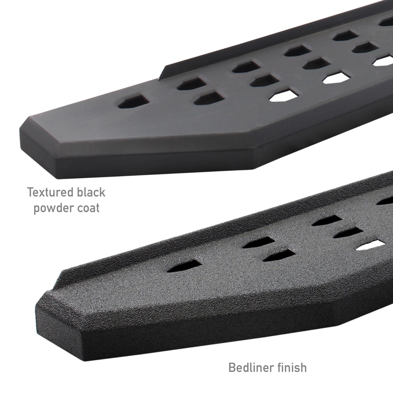 RB20 Running Boards With Mounting Brackets & 2 Pairs of Drop Steps Kit Textured Black 2007-2021 Toyota Tundra Go Rhino