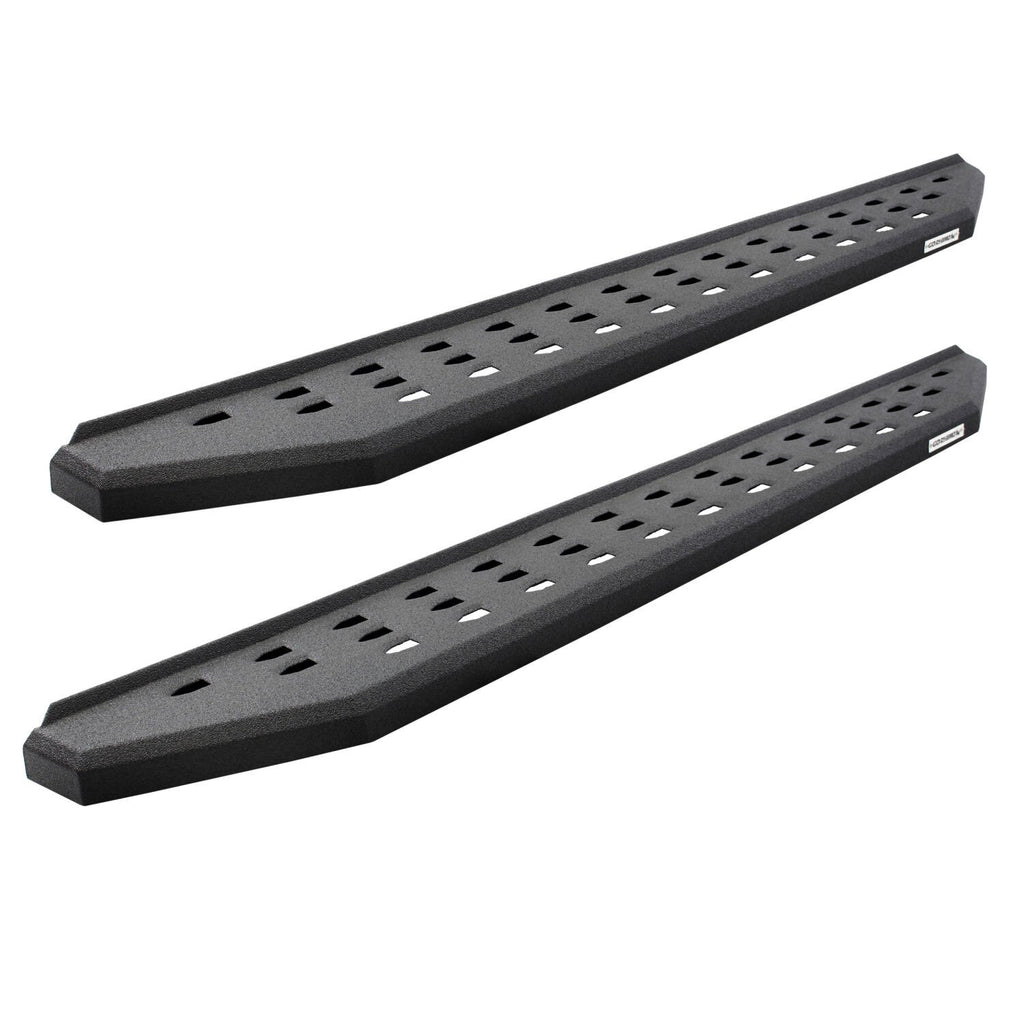 RB20 Boards W/Brackets, 2 Pairs Drop Steps Bedliner coating 2024-2026 Toyota Tacoma Go Rhino