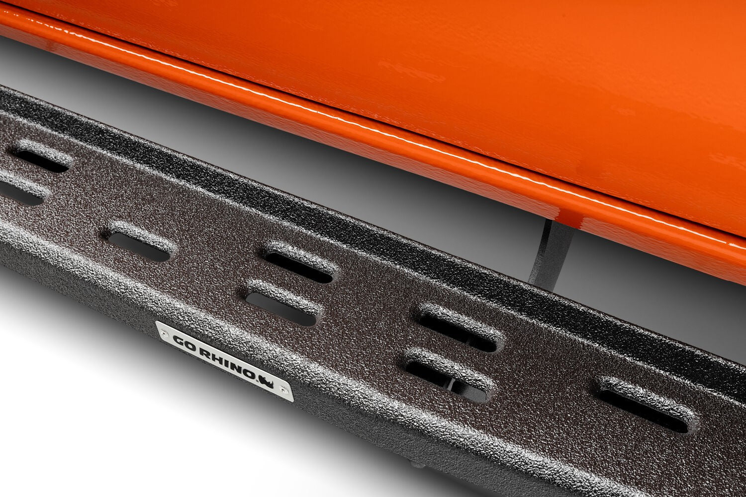 RB30 Slim Line Running Boards with Mounting Bracket Kit Protective Bedliner Coating 2015-2026 Colorado/Canyon Go Rhino