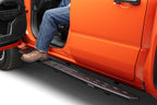RB30 Slim Line Running Boards W/Bracket Kit Text Black 2025-2026 Toyota 4Runner Go Rhino