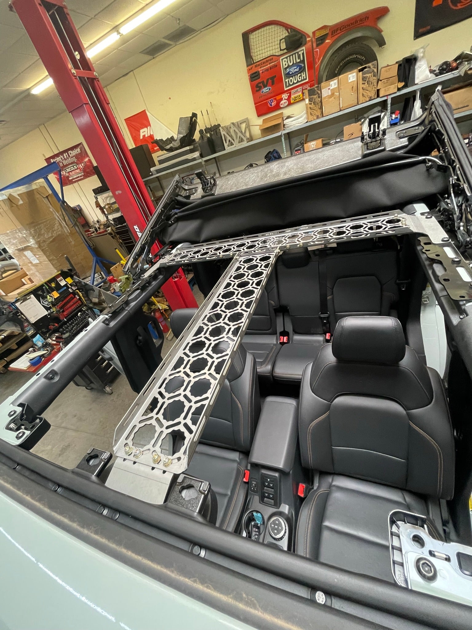 Foutz Motorsports 6th Gen Roof Panel Mount kit by Adapt-a-panel (full section) 2021-2026 Ford Bronco