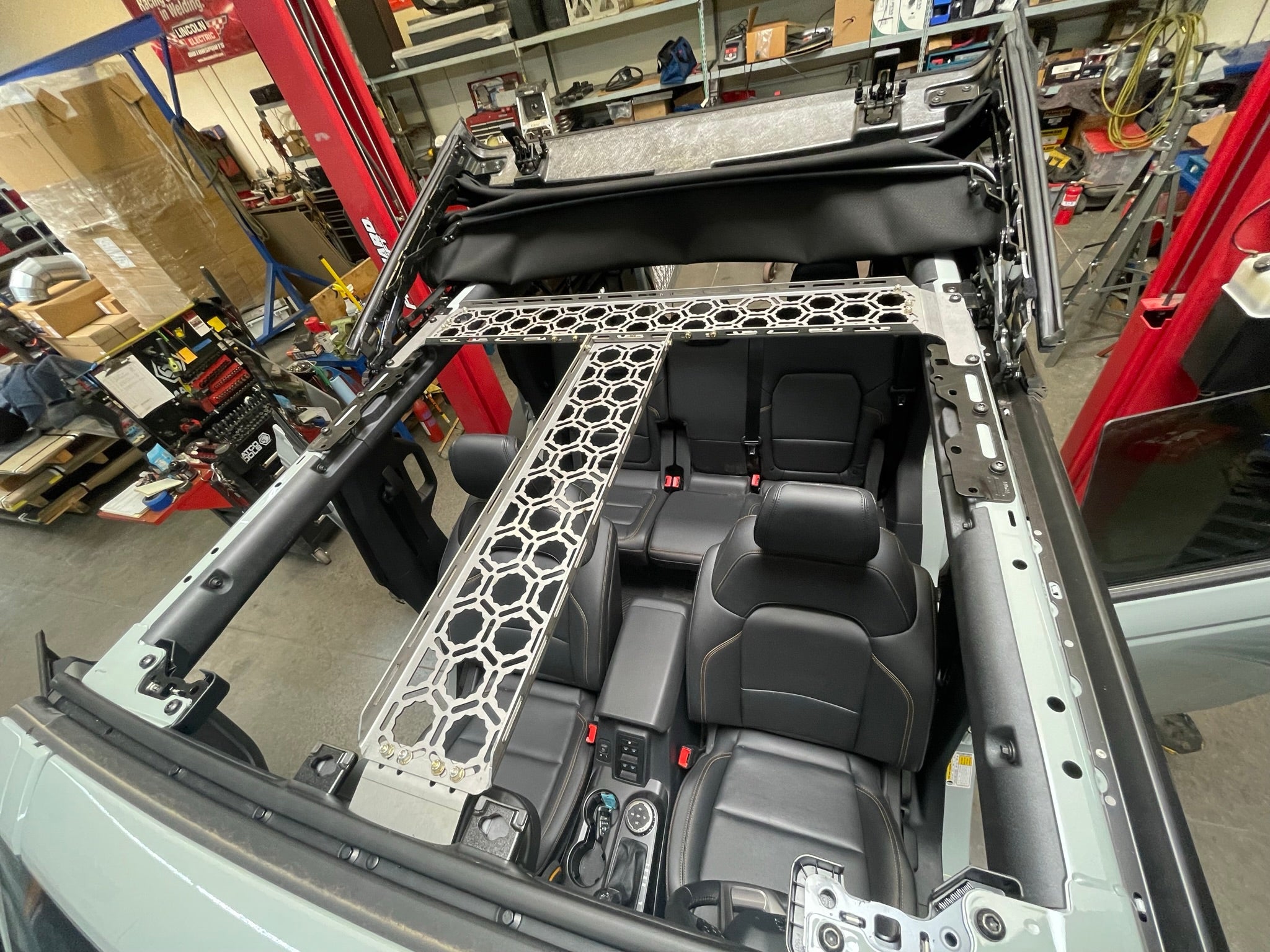 Foutz Motorsports 6th Gen Roof Panel Mount kit by Adapt-a-panel (full section) 2021-2026 Ford Bronco