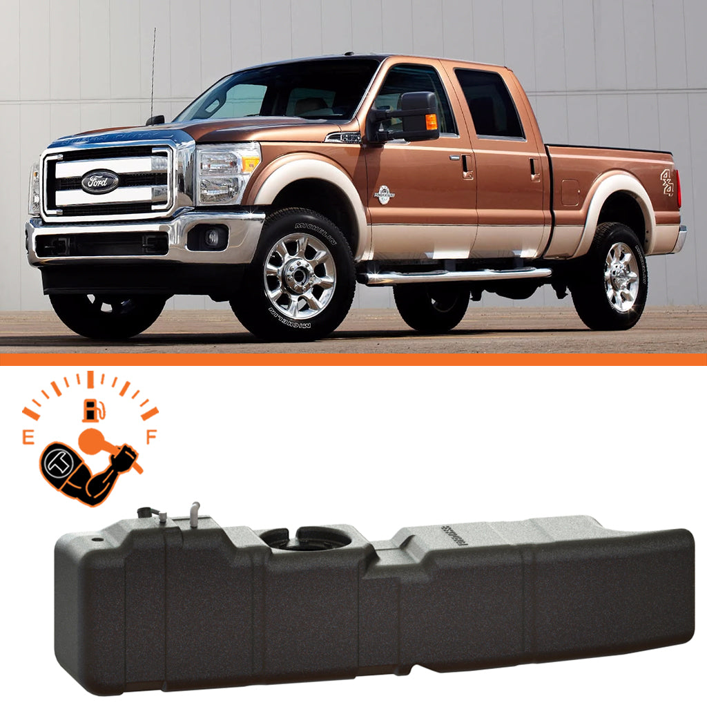 Titan Fuel Tanks Extra XXL Mid-Ship Tank - Crew Cab SB 11-16 Ford F-250/F-350 Super Duty