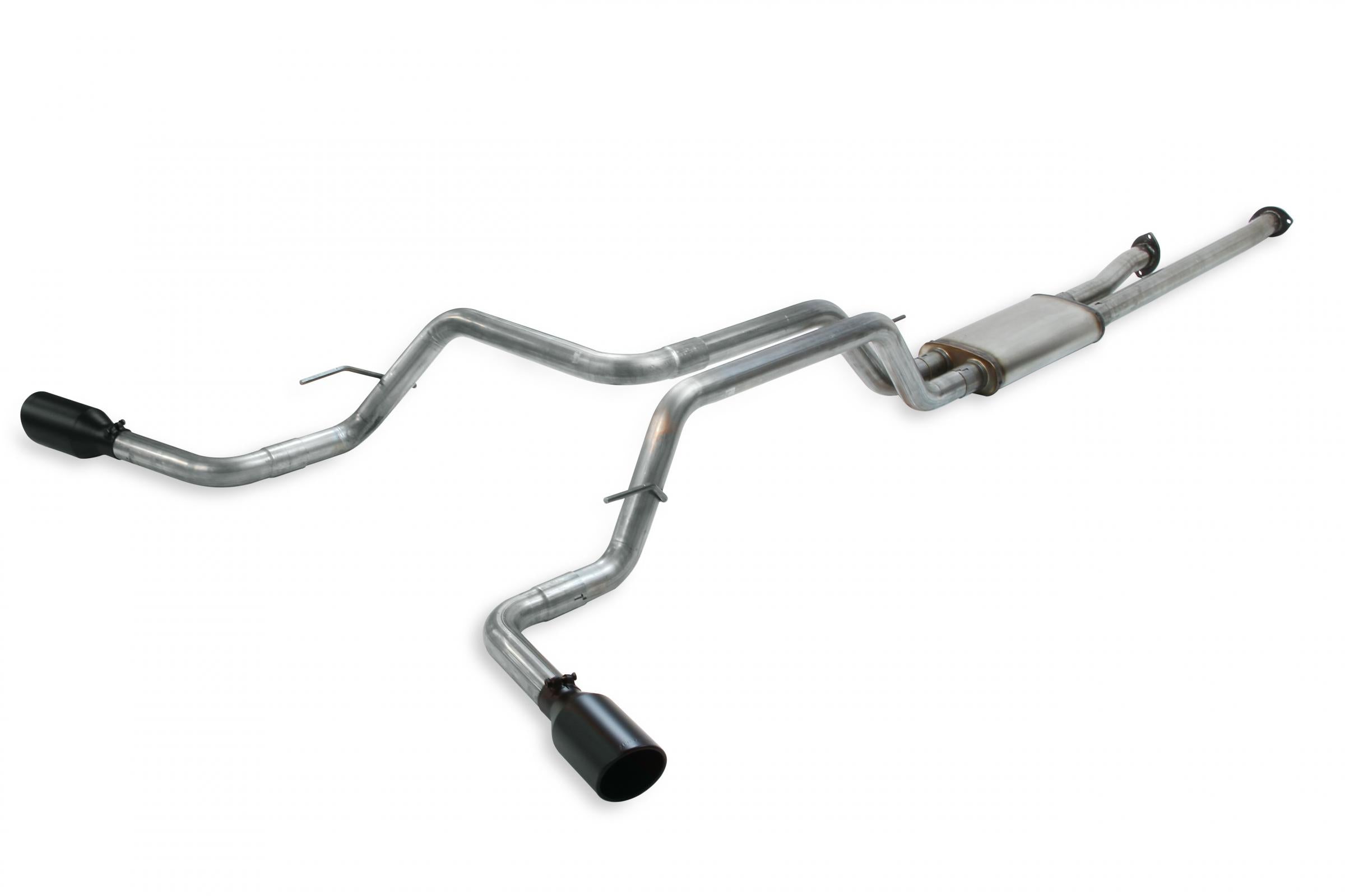 Flow Fx Cat-Back Exhaust System 2009-2021 Toyota Tundra With 4.0L, 4.6L, 4.7L Or 5.7L Engine, 2/4 Wheel Drive Flow Fx Stainless Steel Cat-Back Exhaust System Aggressive To Moderate Sound Flowmaster
