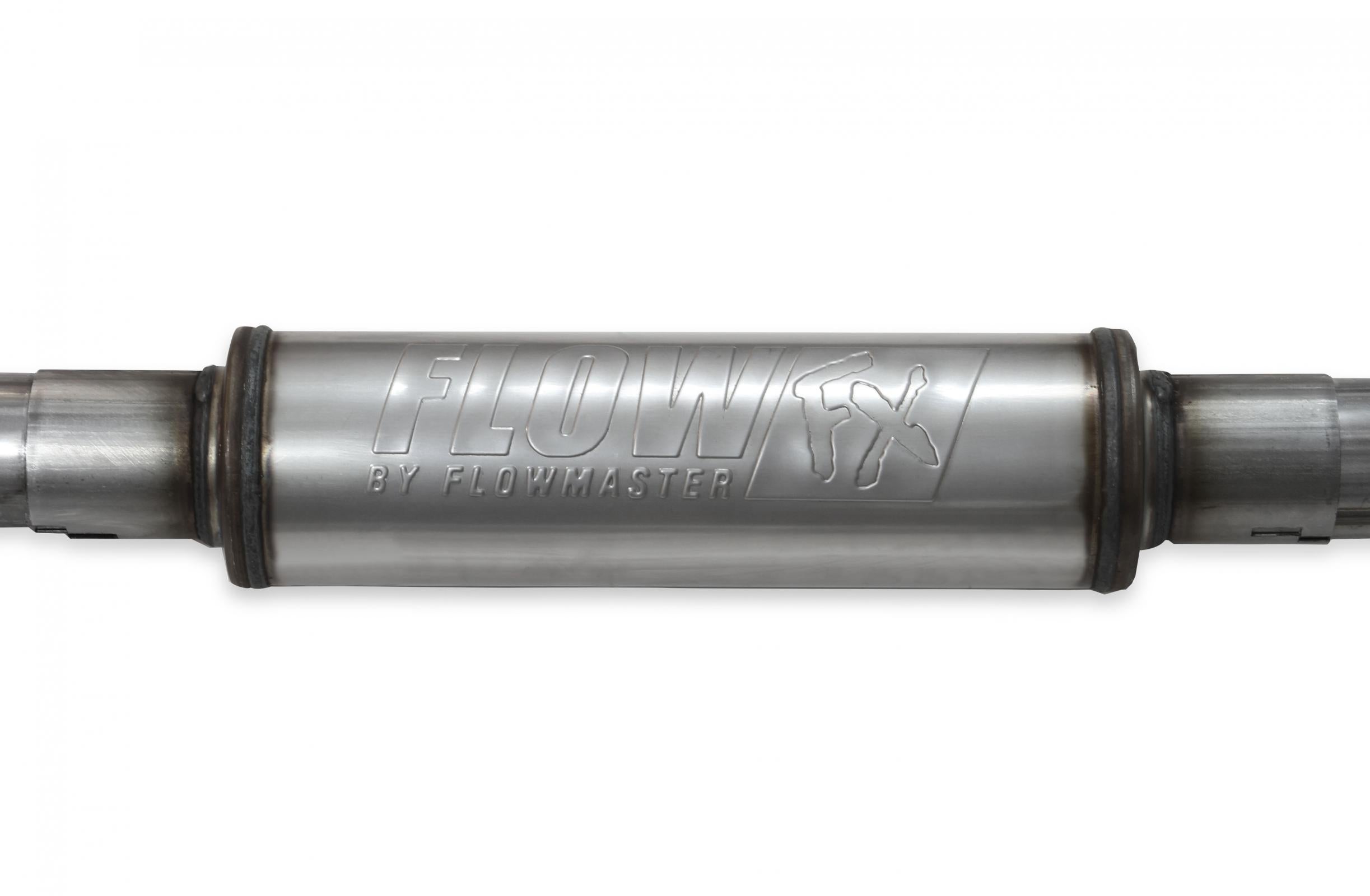Flow Fx Cat-Back Exhaust System 2005-2015 Tacoma 4.0L Engine, Flowfx Stainless Steel, Single Exit, Cat-Back Exhaust System, 2/4 Wd, All Wheelbases Moderate Sound Flowmaster