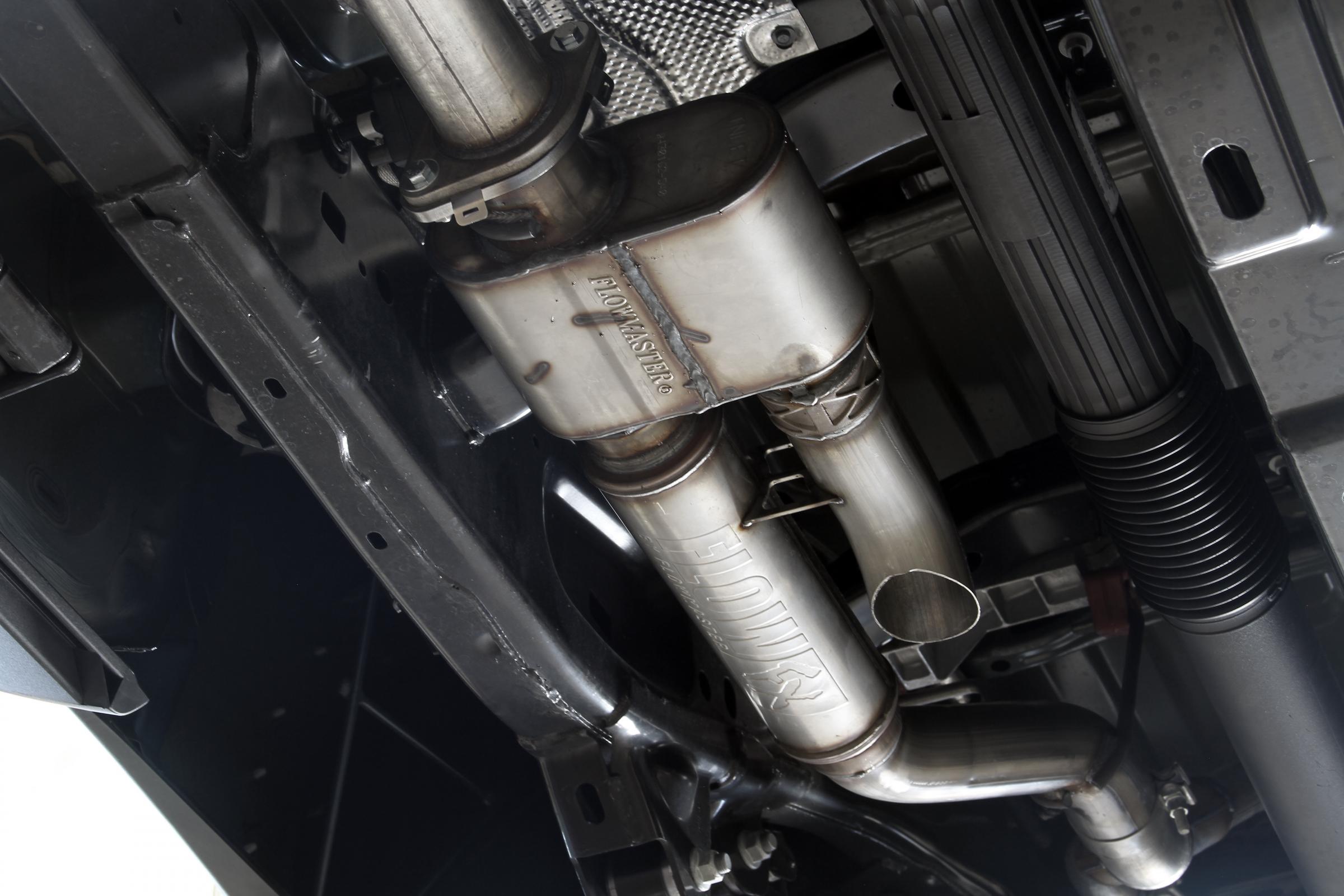 Flow Fx Direct Fit Dual Mode Muffler With Active Valve Fits 2019-2024, 2026 Ram 1500 (New Body) 5.7L Hemi Engine, Both 2/4 Wd All Wheelbases Aggressive To Moderate Sound Flowmaster