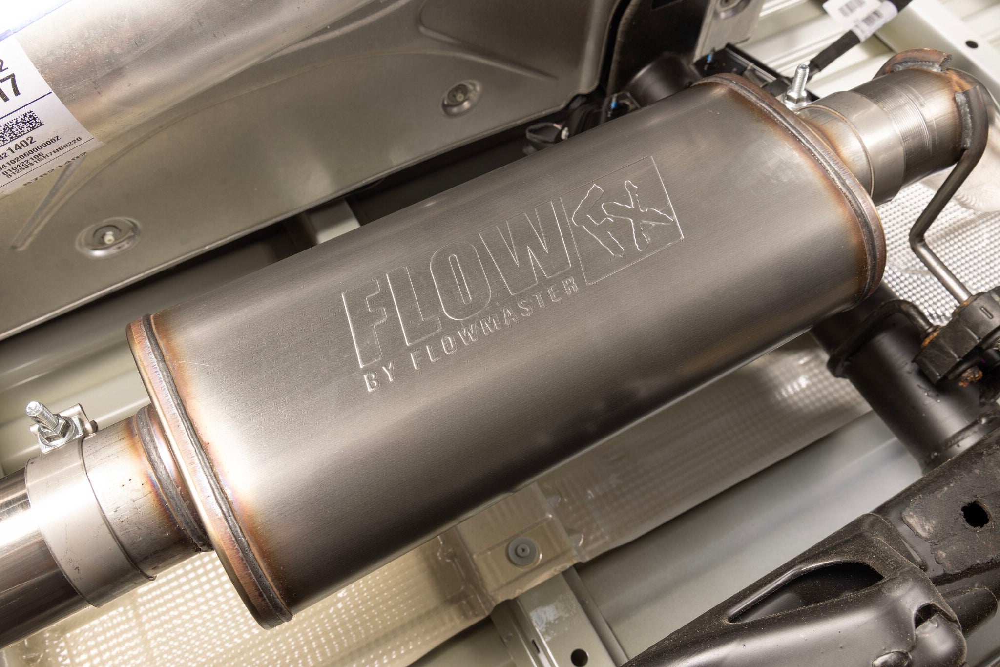 Flow Fx Cat-Back Exhaust System Fits 20-26 GM 2500Hd/3500Hd 6.6L Gas Engine Ffx Cat-Back Single Exit Exhaust System, 409 Stainless Steel Flowmaster