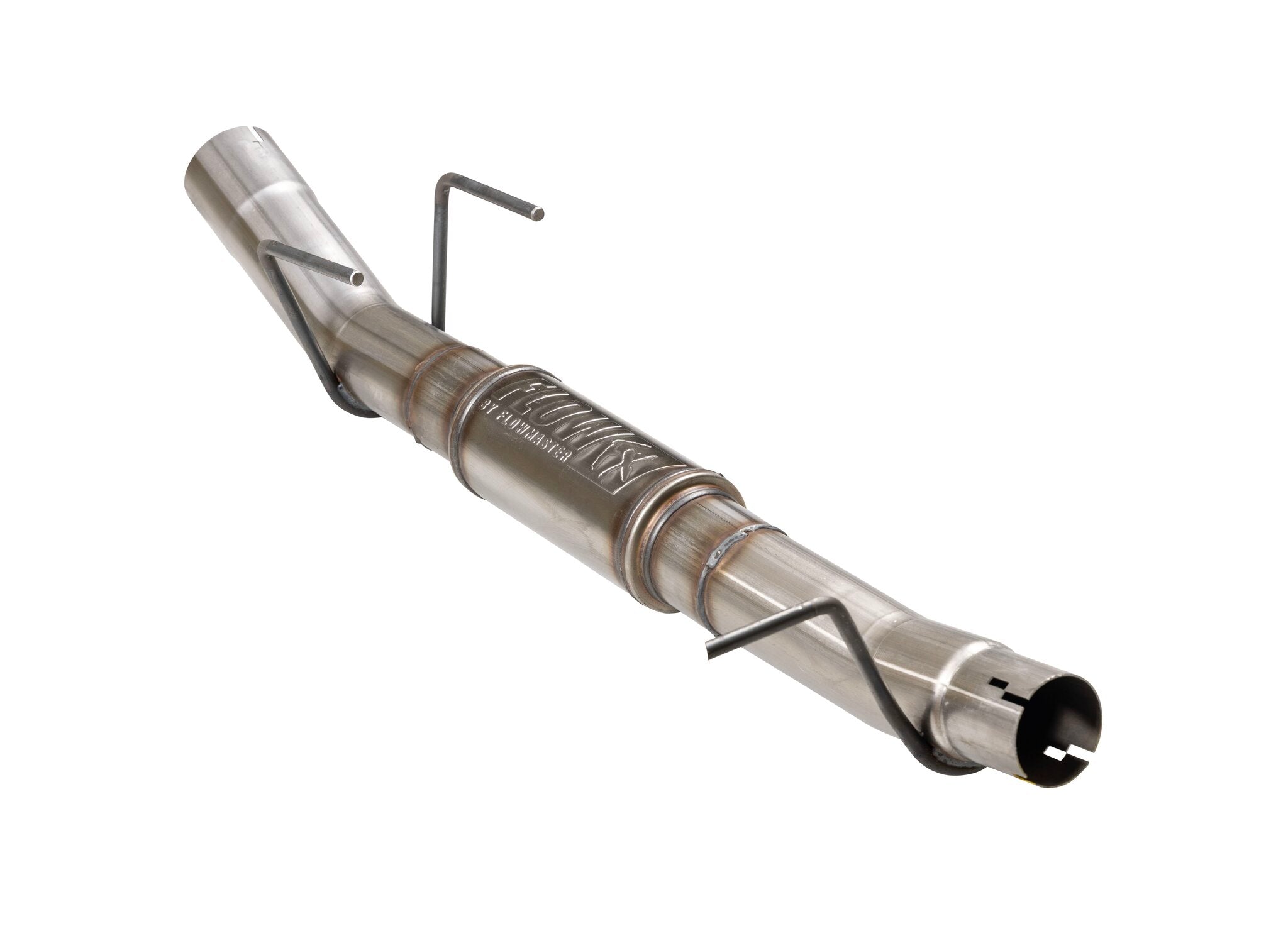 Flow Fx Direct Fit Muffler Fits 17-26 Ford F250/F350 6.2L, 6.8L, 7.3L Gas Ffx Direct Fit Muffler Exhaust System, 409 Stainless Steel Flowmaster