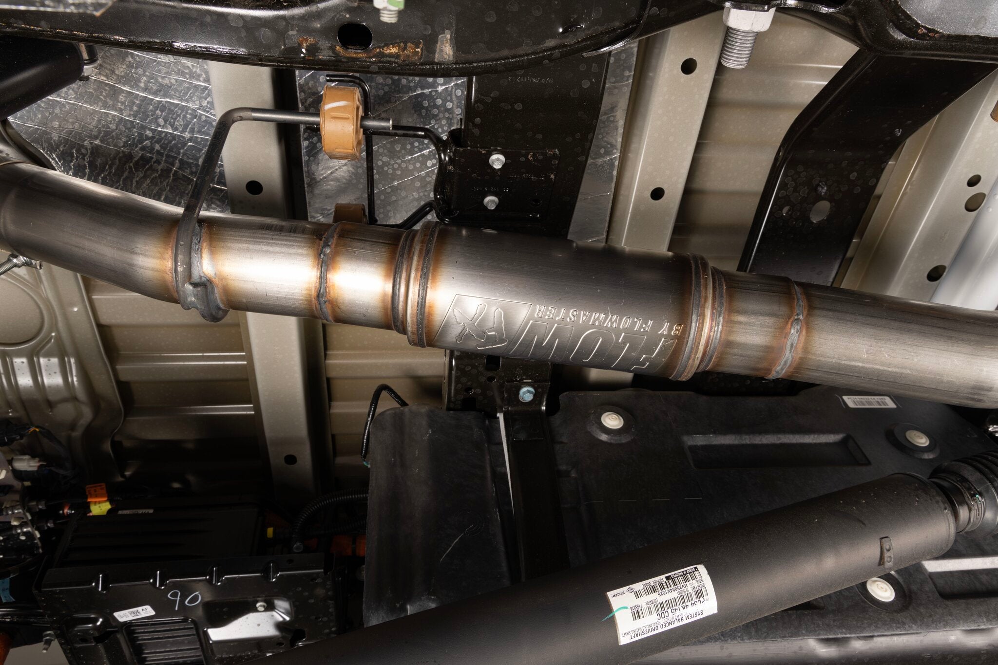 Flow Fx Direct Fit Muffler Fits 17-26 Ford F250/F350 6.2L, 6.8L, 7.3L Gas Ffx Direct Fit Muffler Exhaust System, 409 Stainless Steel Flowmaster