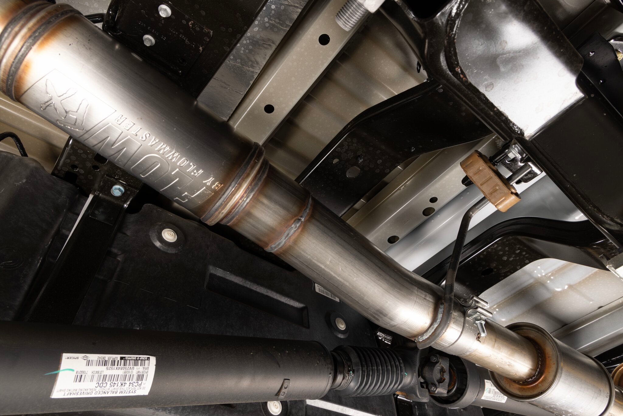 Flow Fx Direct Fit Muffler Fits 17-26 Ford F250/F350 6.2L, 6.8L, 7.3L Gas Ffx Direct Fit Muffler Exhaust System, 409 Stainless Steel Flowmaster