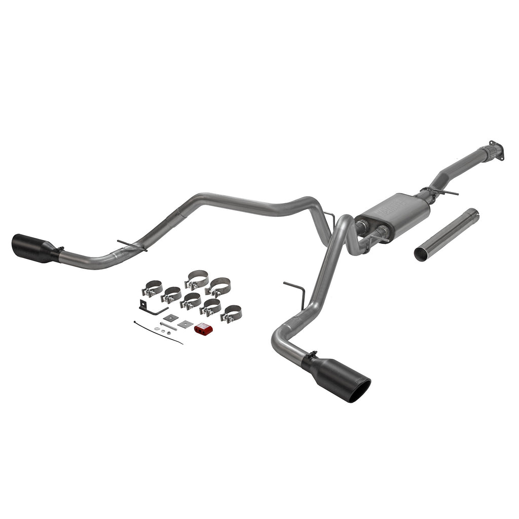 Flow Fx Cat-Back Exhaust System Fits 2019-2026 GM 1500 2.7-Liter Cat-Back, Dual Side Exit, Stainless Steel Exhaust System Flowmaster