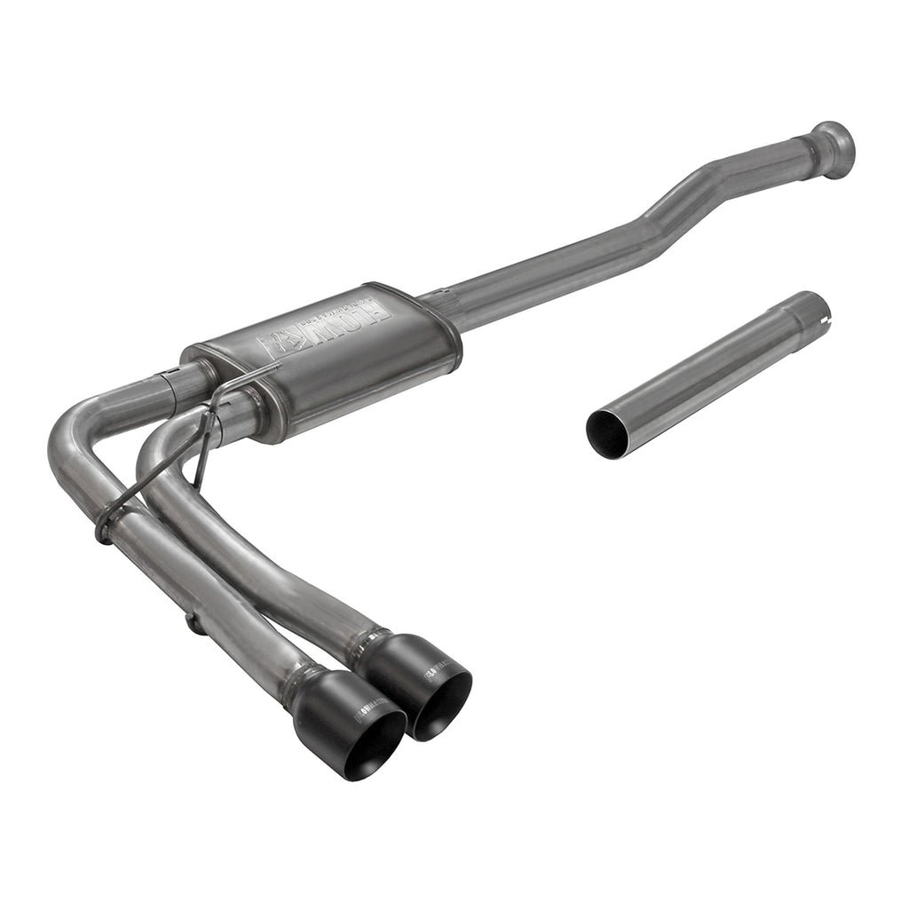 Flow Fx Cat-Back Exhaust System Fits 2021-2025 Ford F-150 2.7, 3.5, 5.0-Liter, Flow Fx Cat-Back 3.00-Inch To 2.50-Inch Stainless Steel Exhaust System, Dual Out Same Side Exit Flowmaster