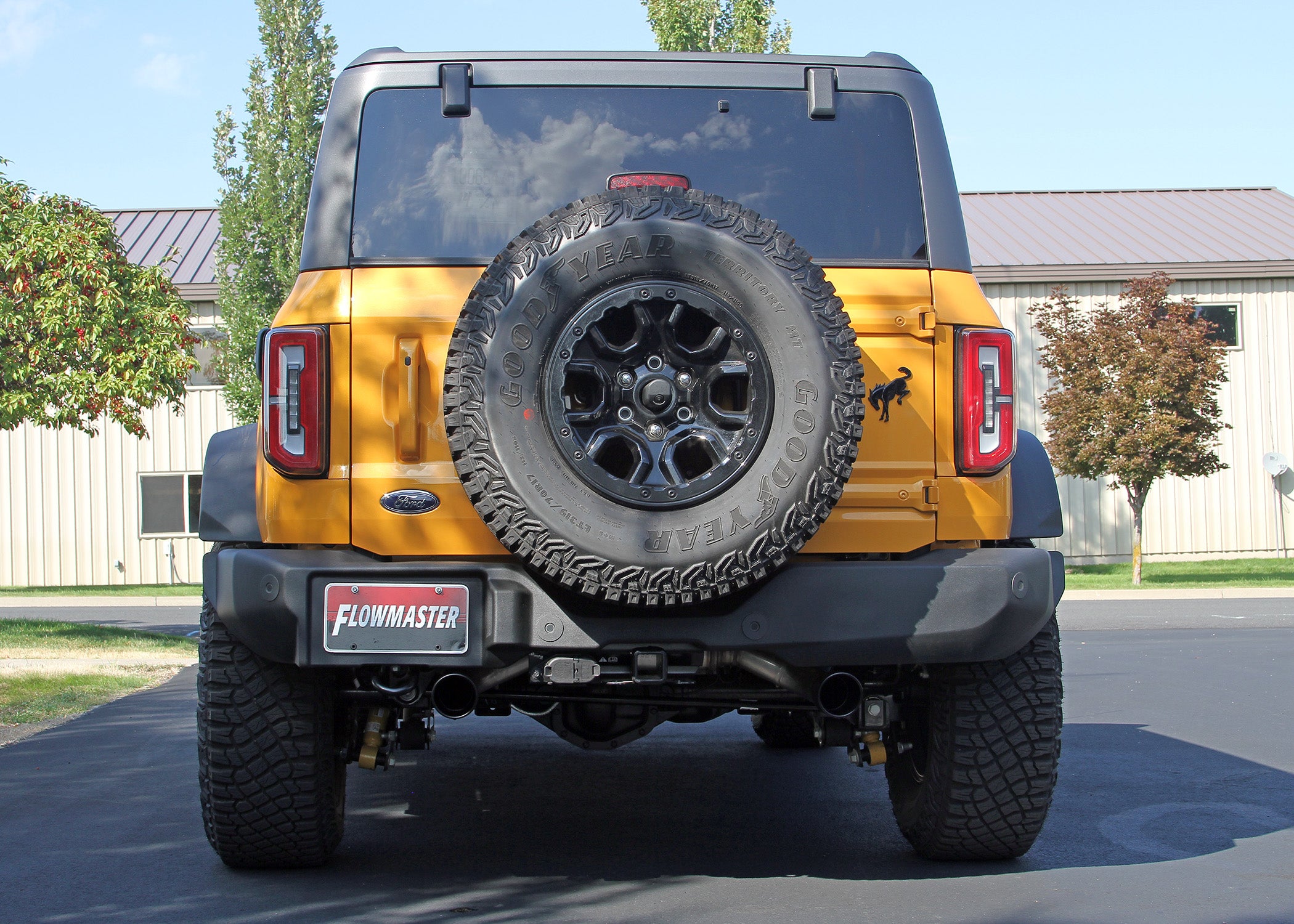 Flow Fx Cat-Back Exhaust System Fits 2021-2025 Ford Bronco 2.3L/2.7L, Flow Fx Cat-Back, Dual Exit, 4 Door Models Flowmaster
