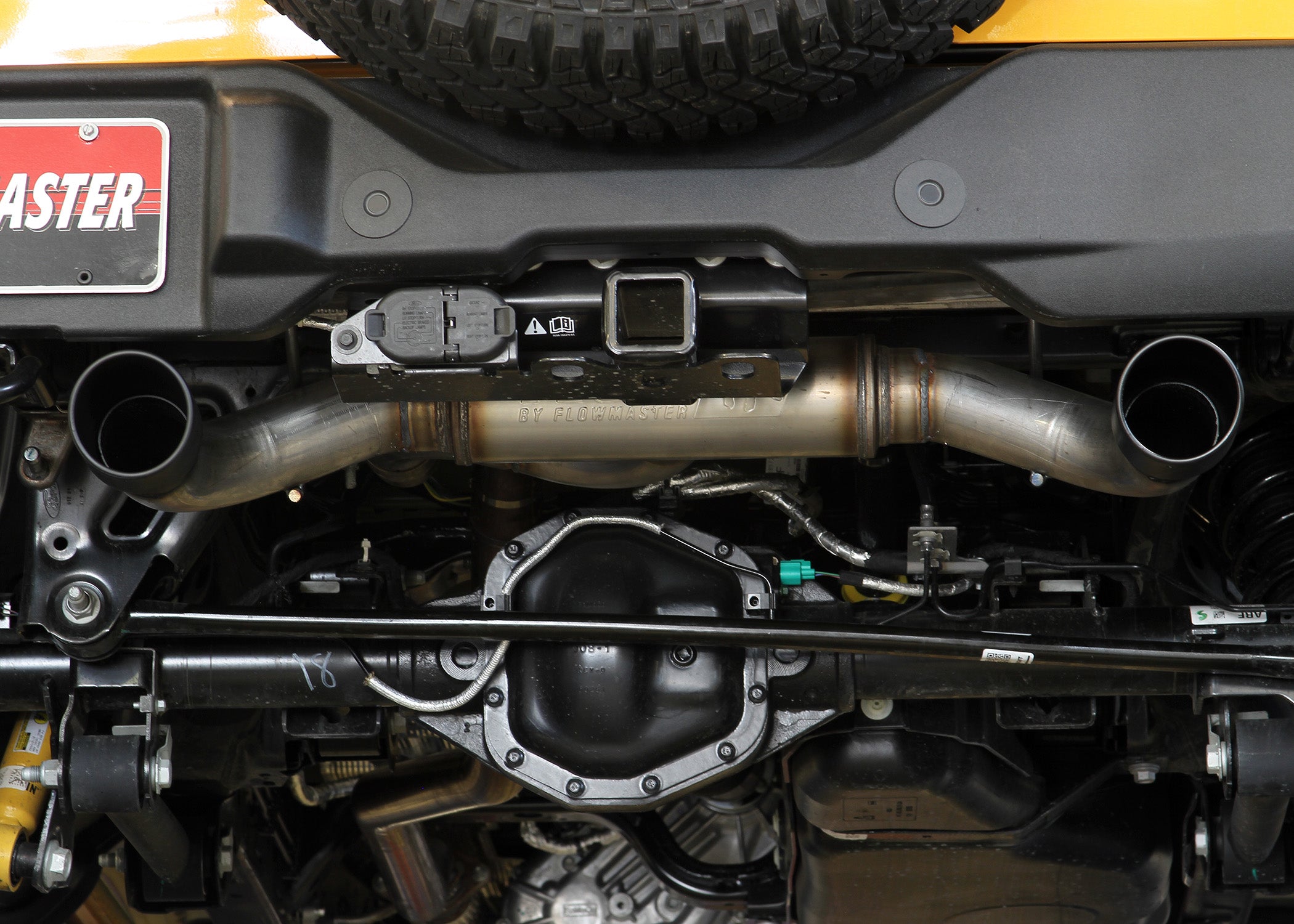 Flow Fx Axle-Back Exhaust System Fits 2021-2025 Ford Bronco 2.3L/2.7L, Flow Fx Axle-Back, Dual Exit Flowmaster